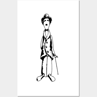 Inked Charlie Chaplin Inktober Special Posters and Art